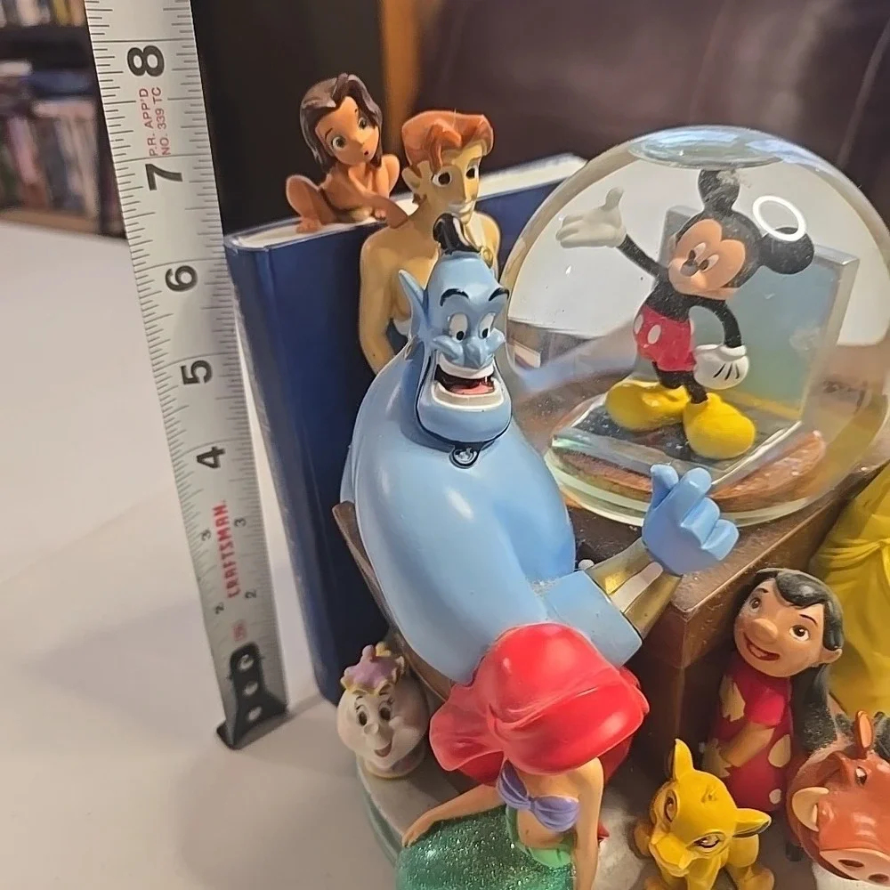 Very Rare Disney Vol 2 Through The Years‎ Musical Snow Globe & Bookend 1999